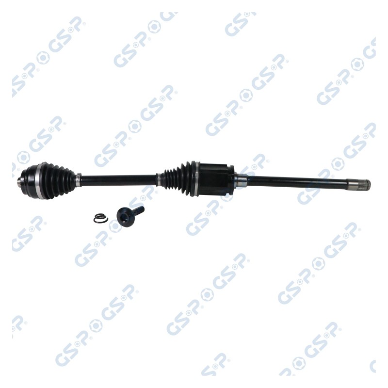 Aandrijfas Vooras rechts