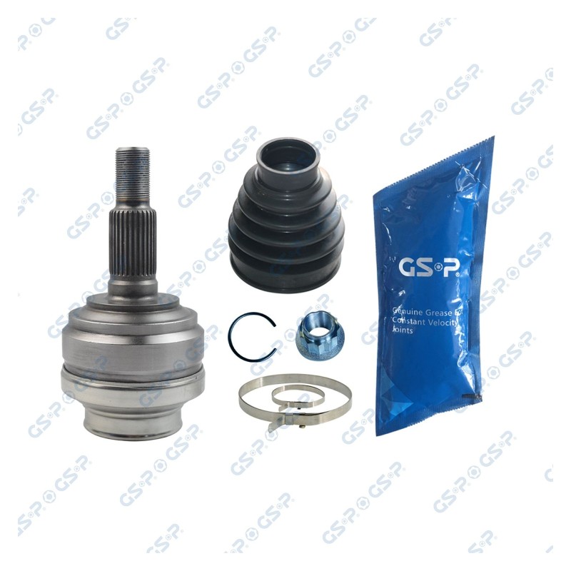 Homokineet reparatie set, aandrijfas Achteras links, Achteras rechts, Wielzijde