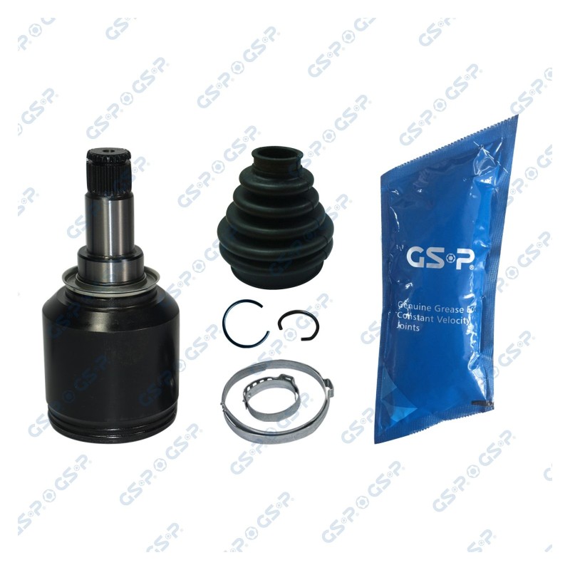 Homokineet reparatie set, aandrijfas Binnen, Vooras links