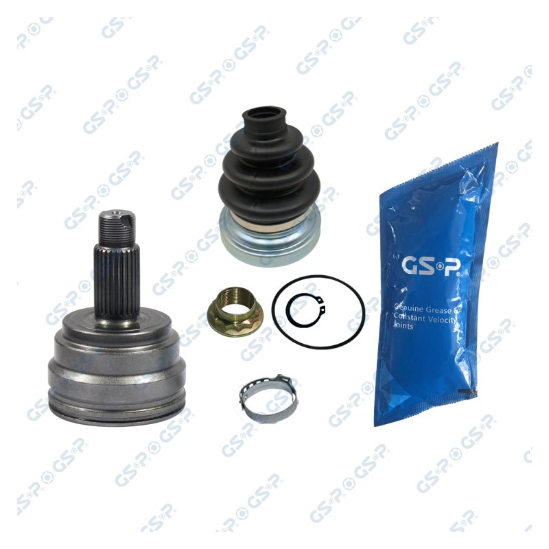 Homokineet reparatie set, aandrijfas Achteras links, Achteras rechts, Wielzijde
