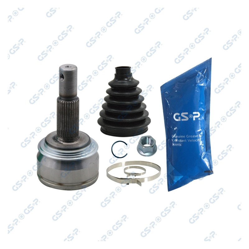 Homokineet reparatie set, aandrijfas Vooras links, Vooras rechts