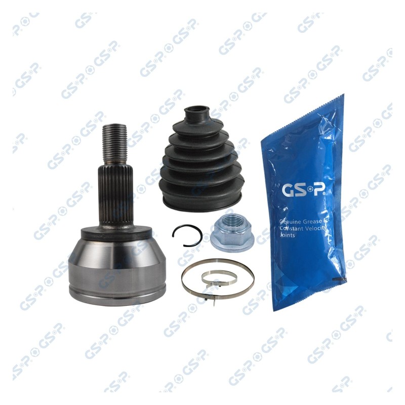 Homokineet reparatie set, aandrijfas Achteras links, Achteras rechts, Wielzijde
