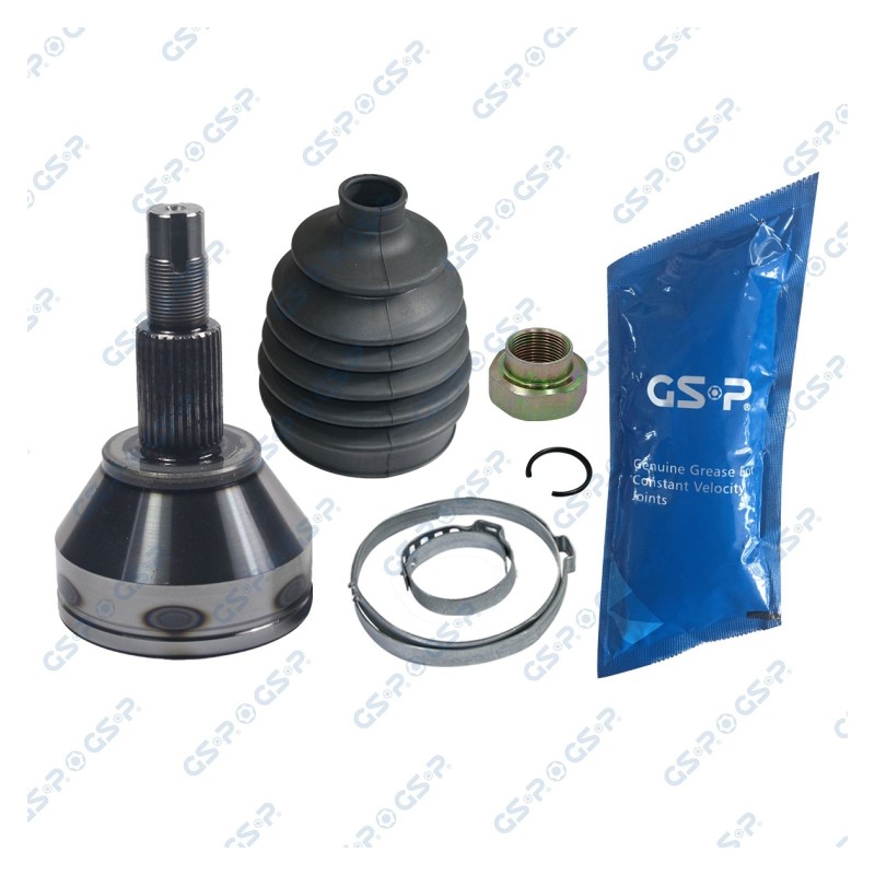 Homokineet reparatie set, aandrijfas Vooras, Wielzijde