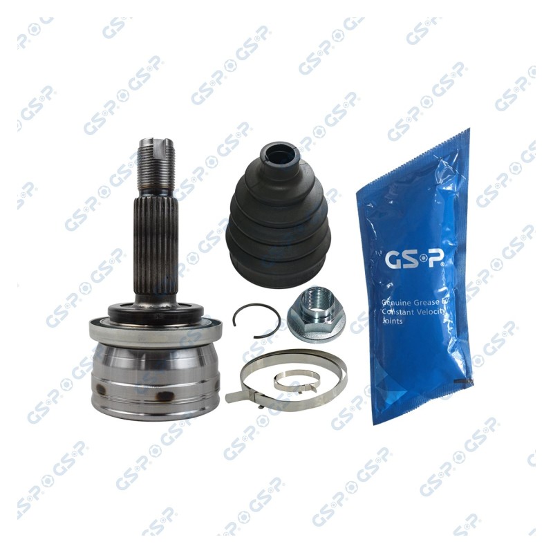 Homokineet reparatie set, aandrijfas Vooras links, Vooras rechts