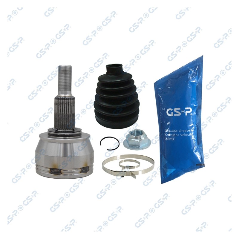 Homokineet reparatie set, aandrijfas Achteras links, Achteras rechts, Wielzijde