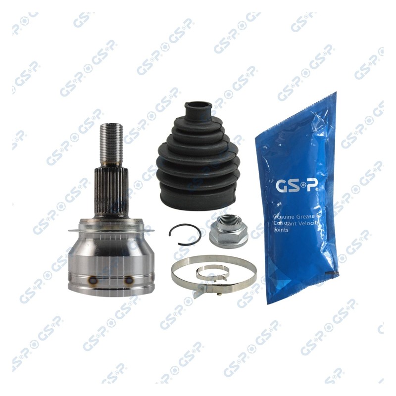 Homokineet reparatie set, aandrijfas Vooras links, Vooras rechts