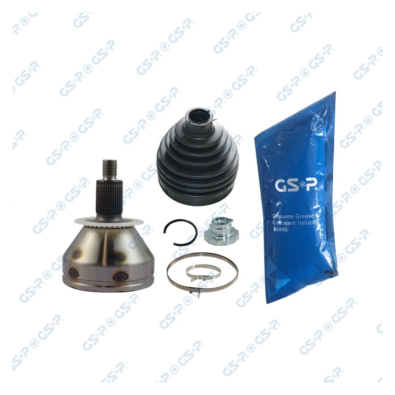 Homokineet reparatie set, aandrijfas Vooras links, Wielzijde