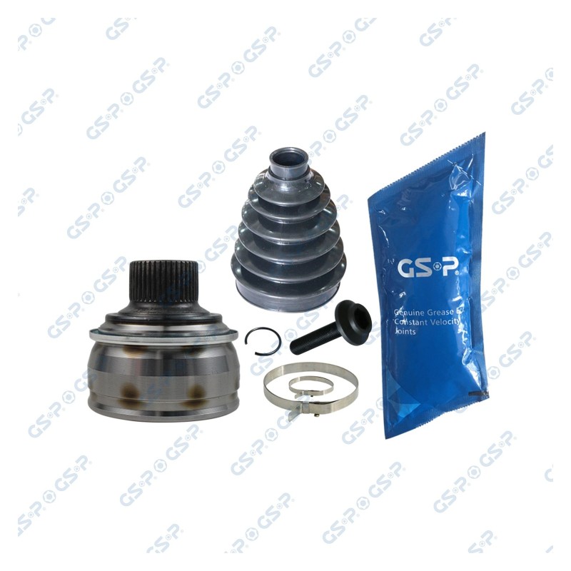 Homokineet reparatie set, aandrijfas Vooras links, Vooras rechts, Wielzijde