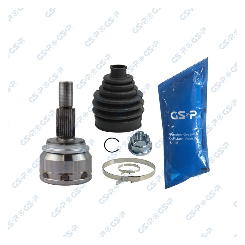 Homokineet reparatie set, aandrijfas Vooras links, Vooras rechts, Wielzijde