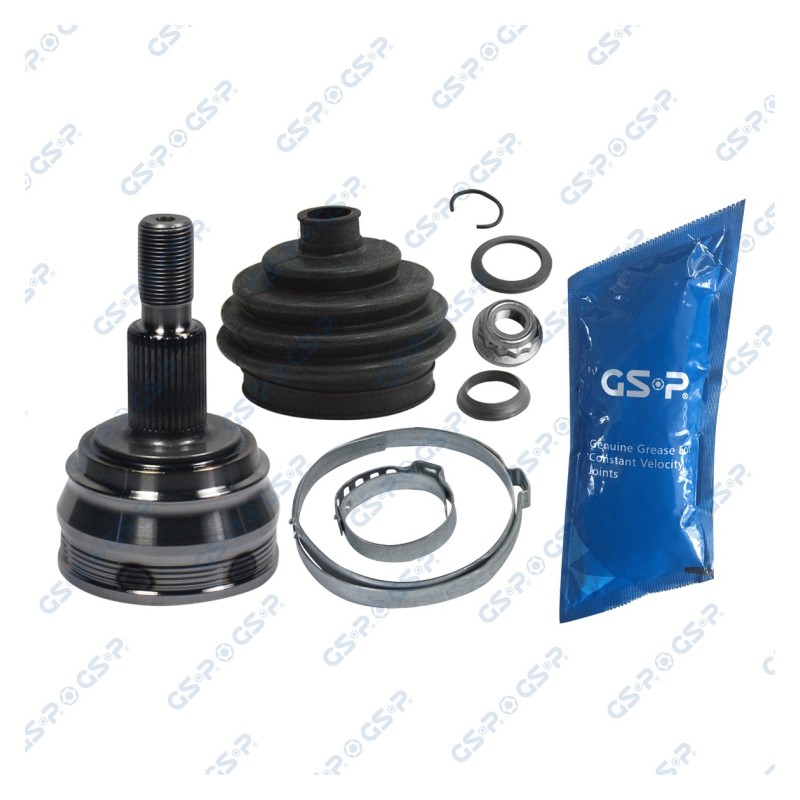 Homokineet reparatie set, aandrijfas Vooras links, Vooras rechts, Wielzijde