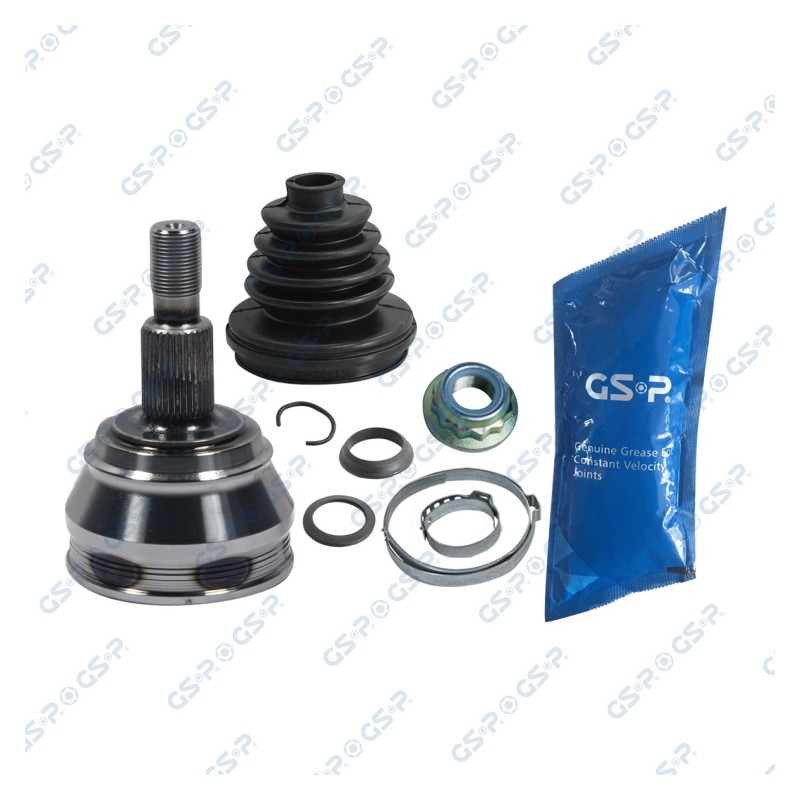 Homokineet reparatie set, aandrijfas Vooras links, Vooras rechts, Wielzijde