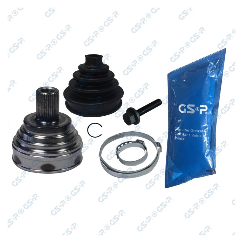 Homokineet reparatie set, aandrijfas Vooras, Wielzijde