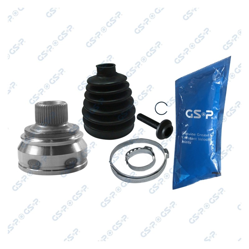 Homokineet reparatie set, aandrijfas Vooras, Wielzijde