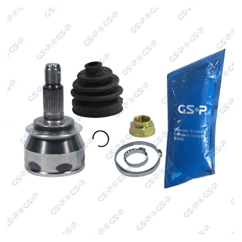 Homokineet reparatie set, aandrijfas Vooras links, Wielzijde