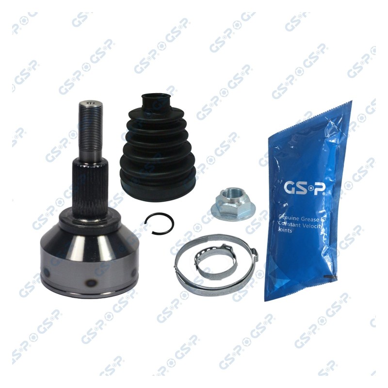 Homokineet reparatie set, aandrijfas Vooras links, Vooras rechts