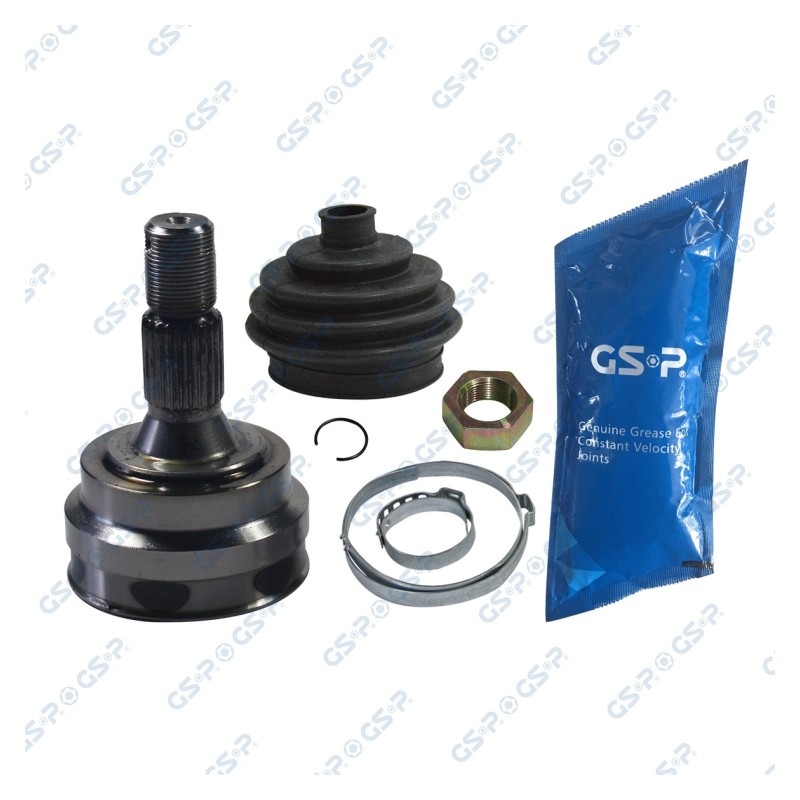 Homokineet reparatie set, aandrijfas Vooras, Wielzijde