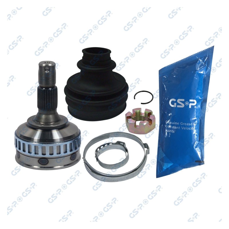 Homokineet reparatie set, aandrijfas Vooras links, Wielzijde