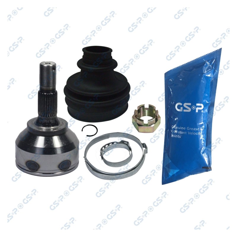 Homokineet reparatie set, aandrijfas Vooras, Wielzijde