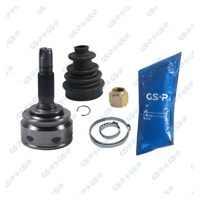Homokineet reparatie set, aandrijfas Vooras links, Wielzijde