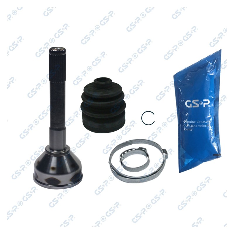 Homokineet reparatie set, aandrijfas Vooras links, Vooras rechts, Wielzijde