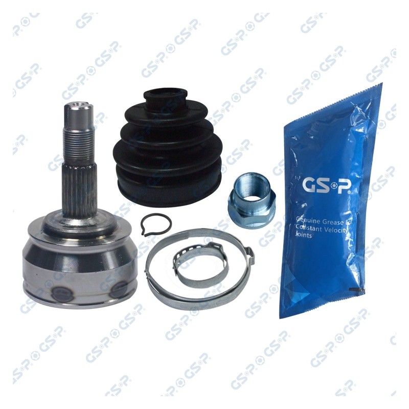 Homokineet reparatie set, aandrijfas Vooras links, Vooras rechts