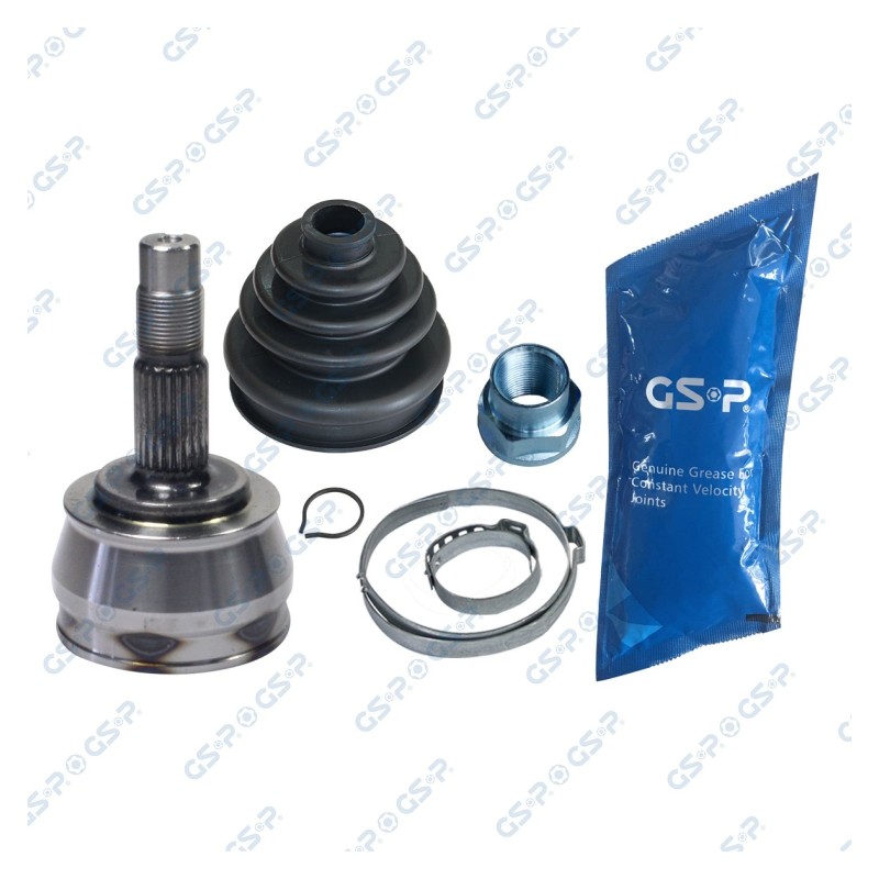 Homokineet reparatie set, aandrijfas Vooras, Wielzijde