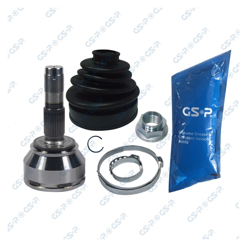 Homokineet reparatie set, aandrijfas Vooras links, Vooras rechts, Wielzijde