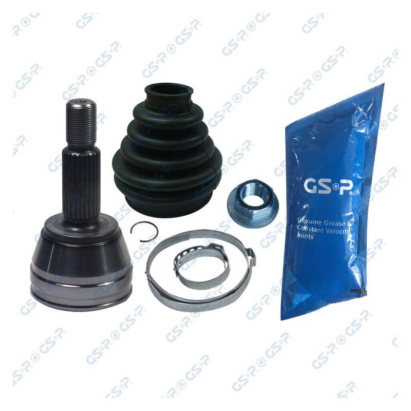 Homokineet reparatie set, aandrijfas Vooras links, Vooras rechts, Wielzijde