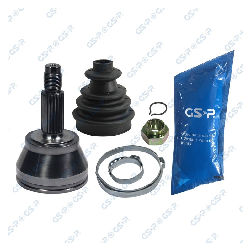 Homokineet reparatie set, aandrijfas Vooras, Wielzijde