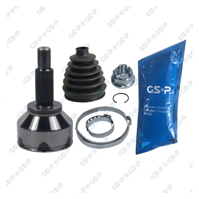 Homokineet reparatie set, aandrijfas Vooras links, Wielzijde