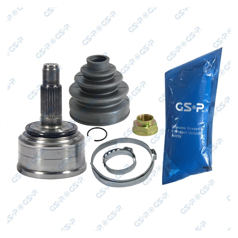 Homokineet reparatie set, aandrijfas Vooras, Wielzijde