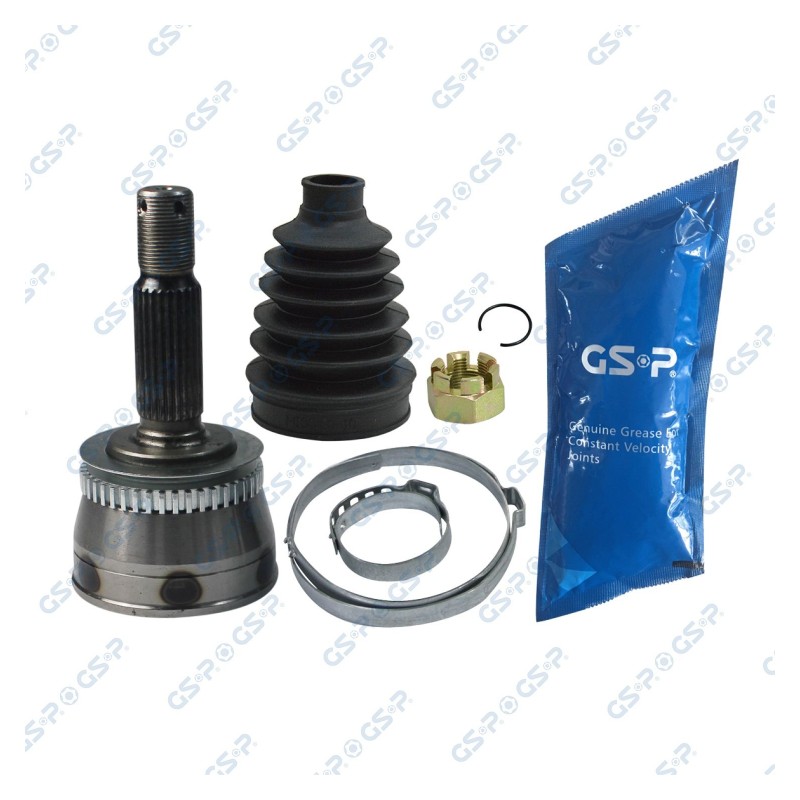 Homokineet reparatie set, aandrijfas Vooras links, Wielzijde
