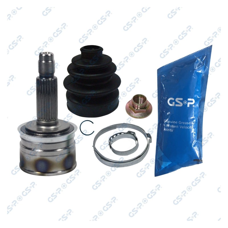 Homokineet reparatie set, aandrijfas Vooras links, Vooras rechts, Wielzijde