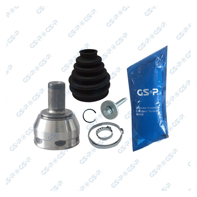 Homokineet reparatie set, aandrijfas Vooras links, Wielzijde