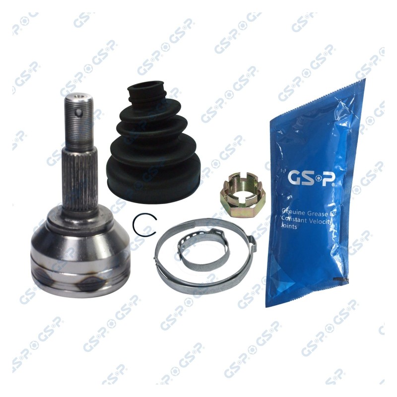 Homokineet reparatie set, aandrijfas Vooras links, Vooras rechts, Wielzijde