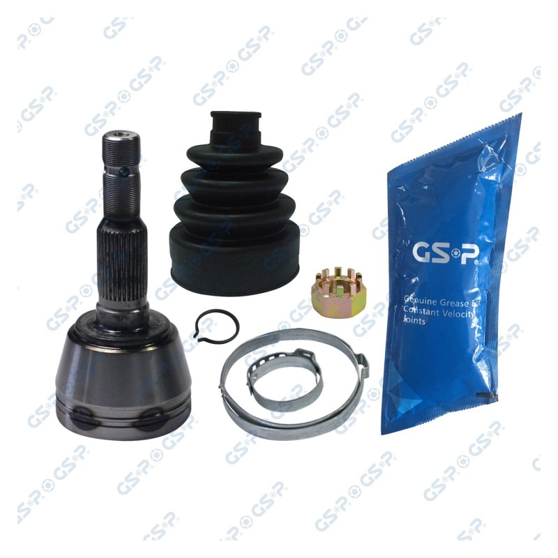 Homokineet reparatie set, aandrijfas Buiten, Vooras links, Vooras rechts