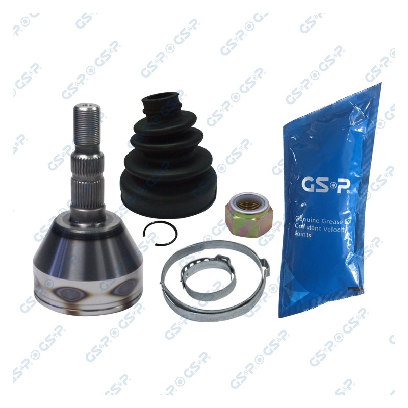 Homokineet reparatie set, aandrijfas Vooras links, Vooras rechts, Wielzijde