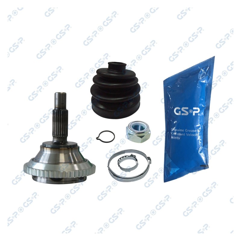 Homokineet reparatie set, aandrijfas Vooras, Wielzijde