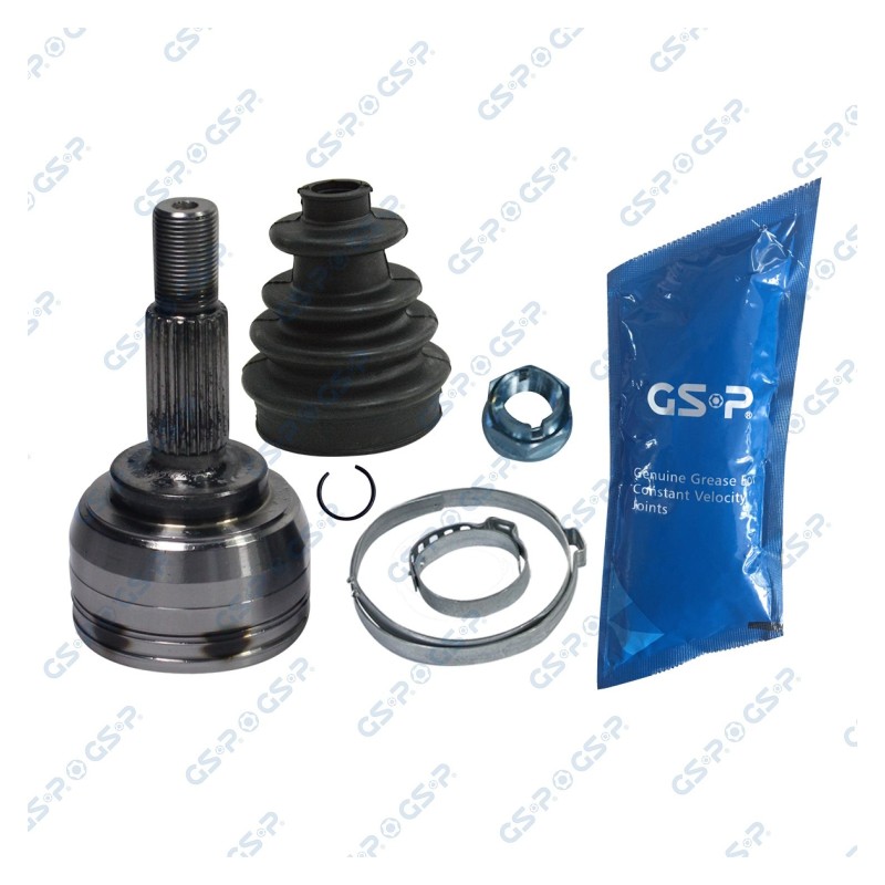 Homokineet reparatie set, aandrijfas Vooras links, Vooras rechts