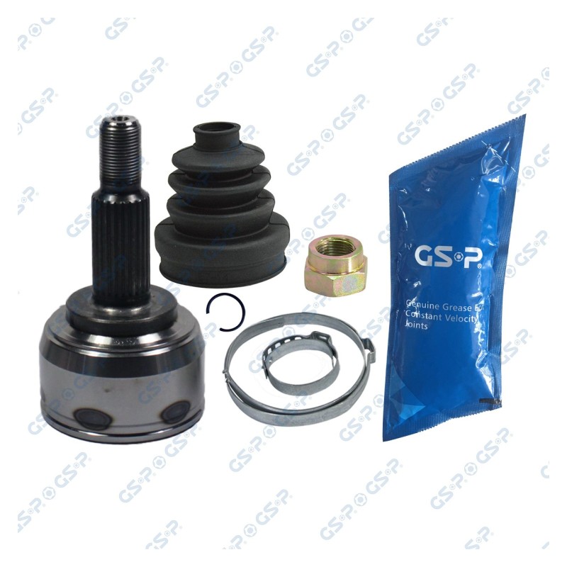Homokineet reparatie set, aandrijfas Vooras links, Vooras rechts, Wielzijde