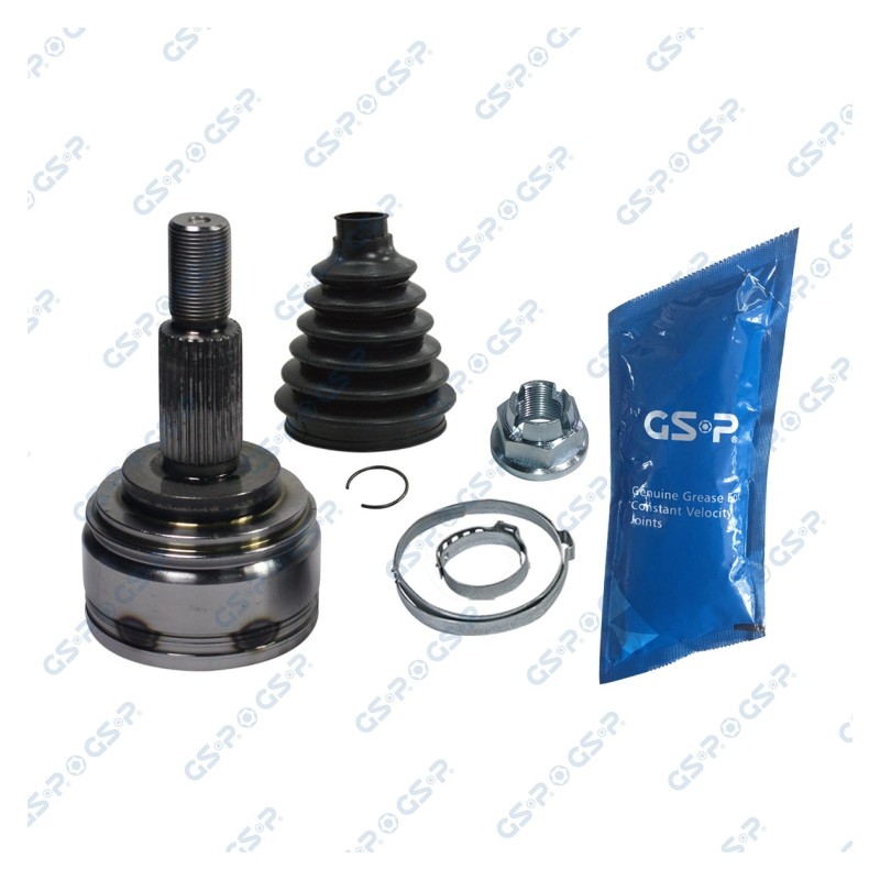 Homokineet reparatie set, aandrijfas Vooras links, Wielzijde
