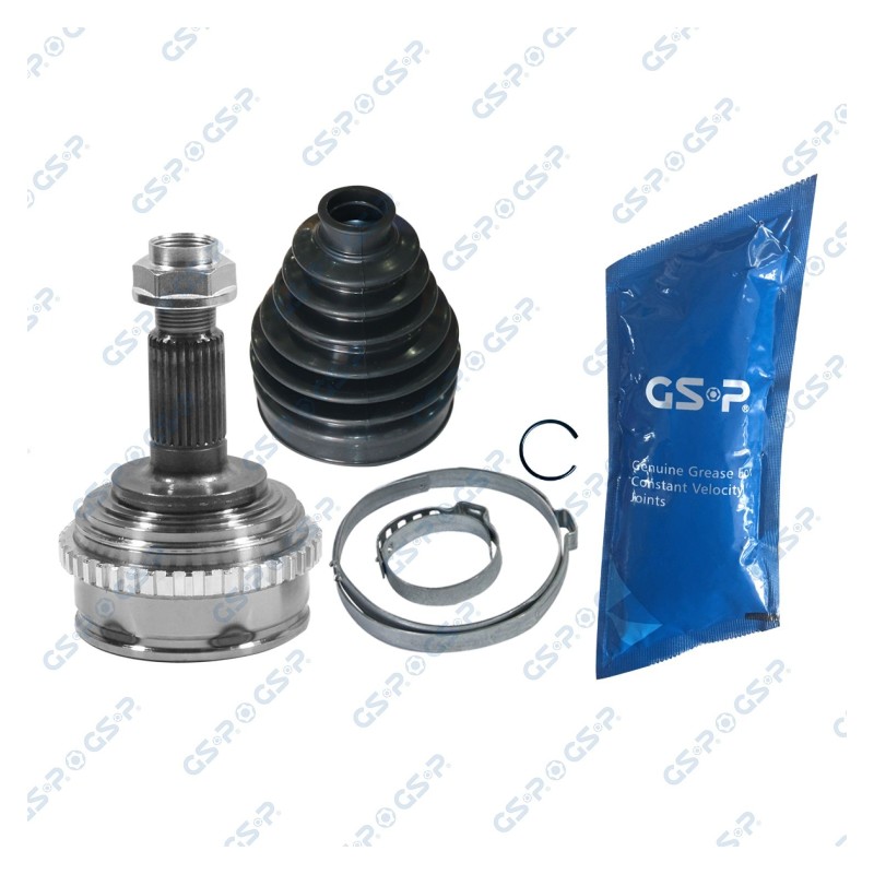 Homokineet reparatie set, aandrijfas Vooras, Wielzijde