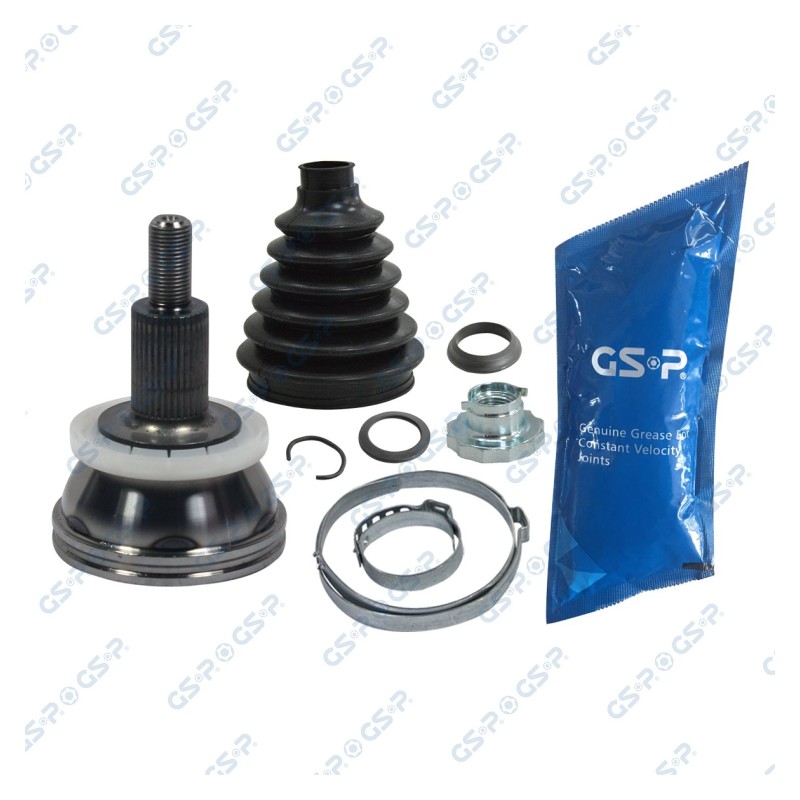 Homokineet reparatie set, aandrijfas Vooras links, Vooras rechts