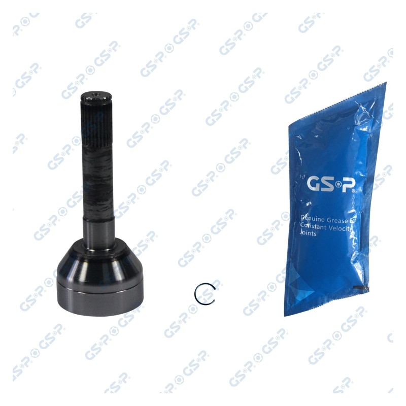 Homokineet reparatie set, aandrijfas Vooras links, Vooras rechts, Wielzijde