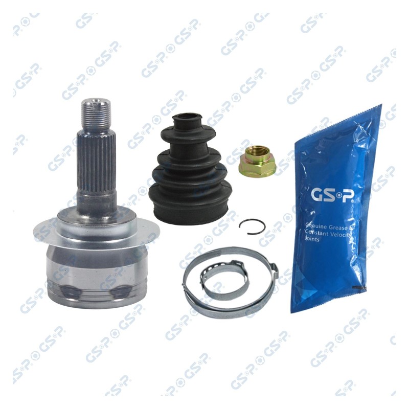 Homokineet reparatie set, aandrijfas Vooras links, Wielzijde