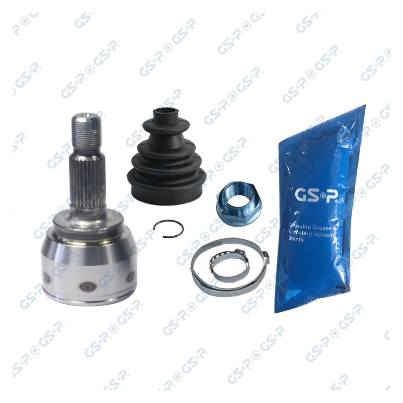 Homokineet reparatie set, aandrijfas Achteras links, Achteras rechts, Wielzijde