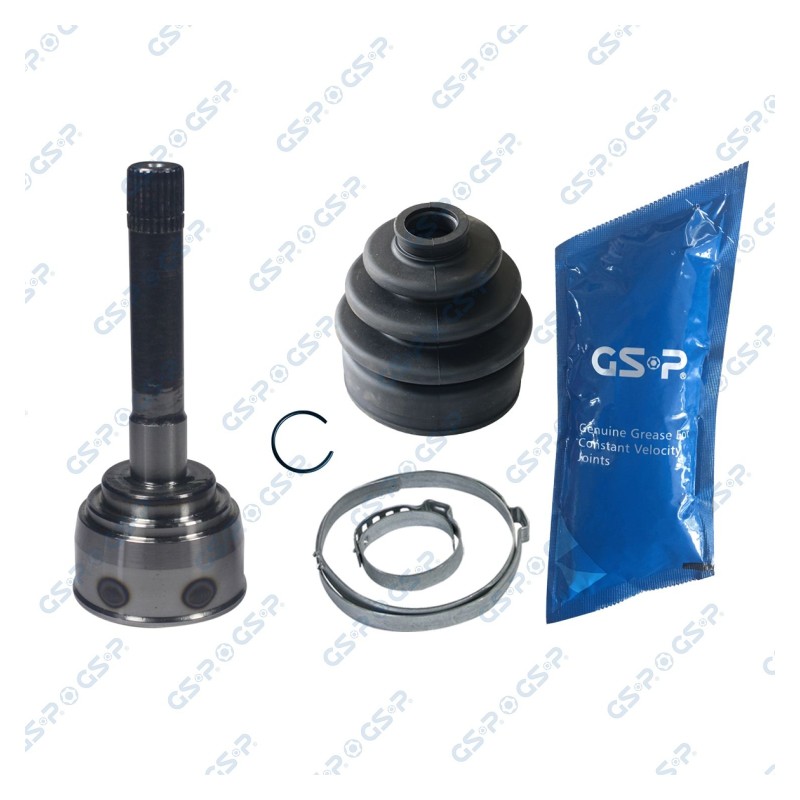 Homokineet reparatie set, aandrijfas Vooras links, Vooras rechts, Wielzijde