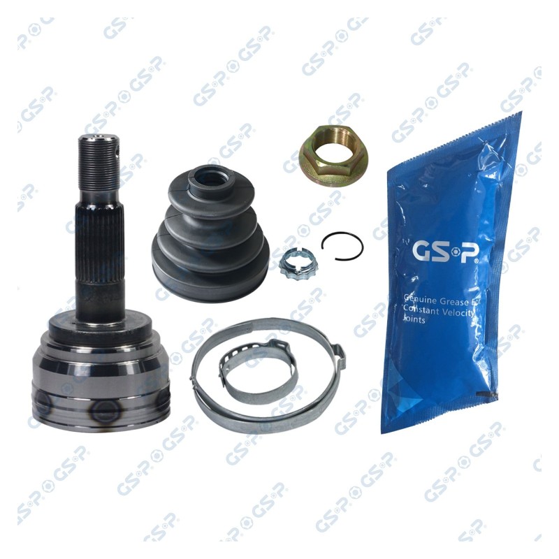 Homokineet reparatie set, aandrijfas Vooras, Wielzijde