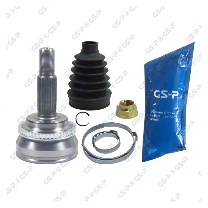 Homokineet reparatie set, aandrijfas Vooras links, Vooras rechts
