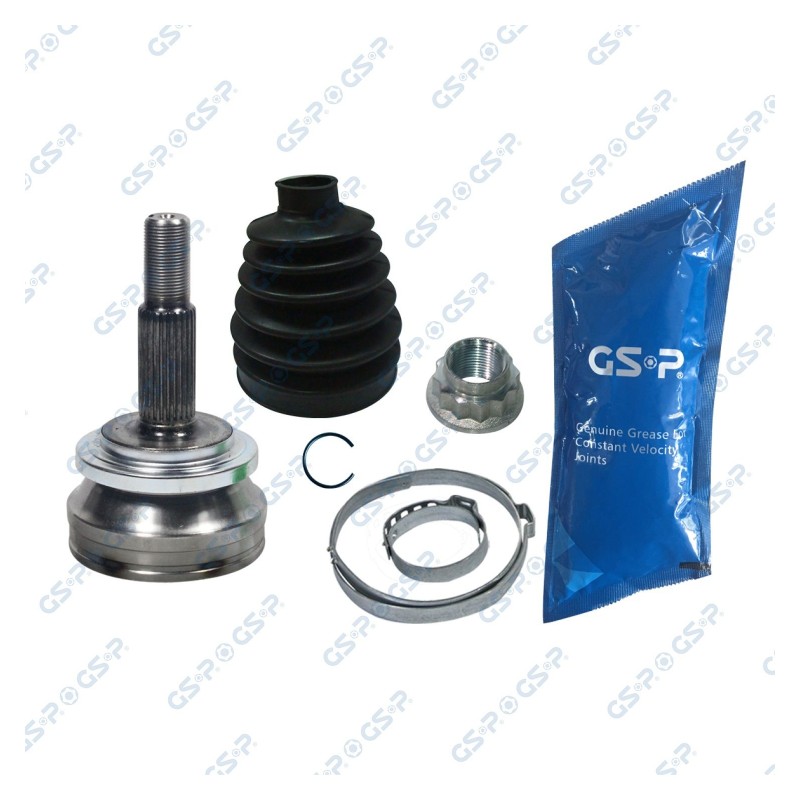 Homokineet reparatie set, aandrijfas Vooras links, Vooras rechts, Wielzijde